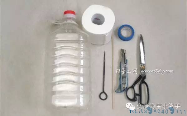 No.317 塑料桶制作简单纸抽