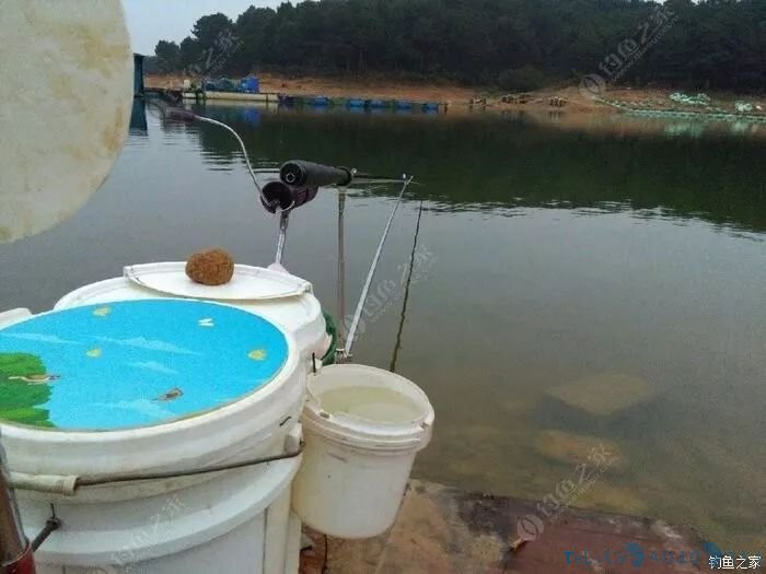 塑料桶做钓箱，第一次见这么牛X的...