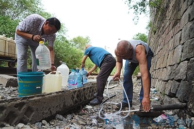 京郊采集山泉水 检出总大肠菌群