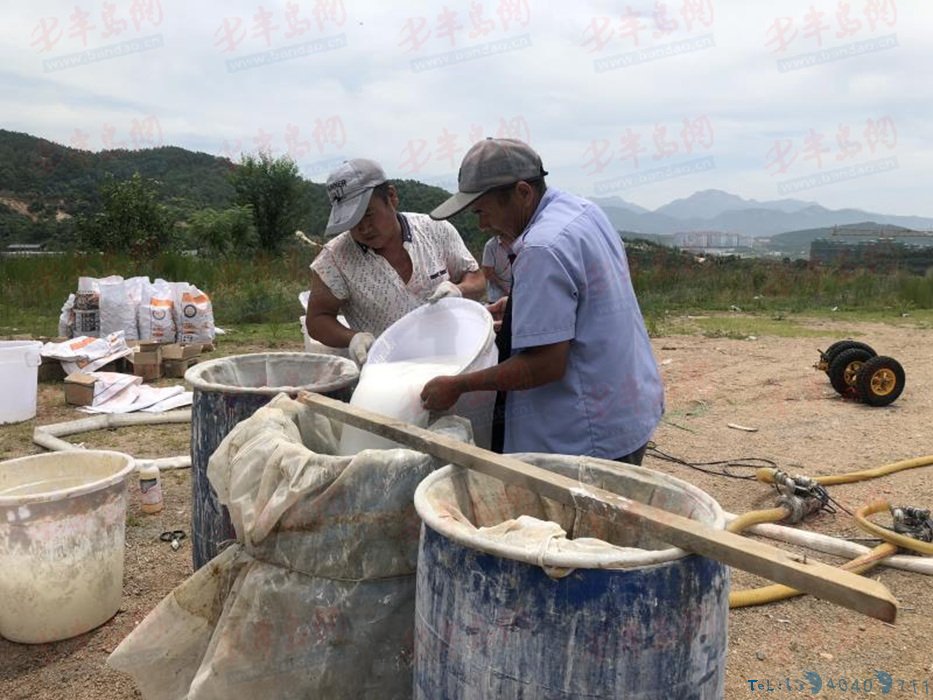 李沧区启动今年首次飞防作业 1月内禁止采集野菜等活动