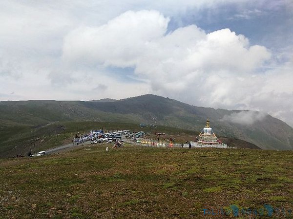 祁连山顶的守望伉俪，与环湖赛有个静静的约会