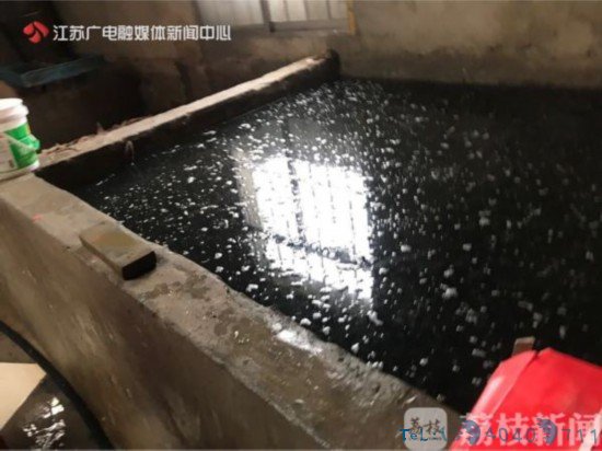 南京江寧李飛食品店黑臭塘水腌制咸貨流向市場